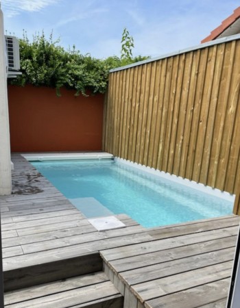 La Maison Baitona dispose d'une piscine  -Cabinet ARCADIE 